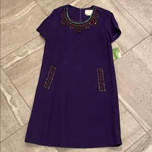 NWT Kate Spade Jeweled Dress